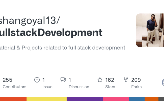 GitHub - Ishangoyal13/fullstackDevelopment: Material & Projects Related ...