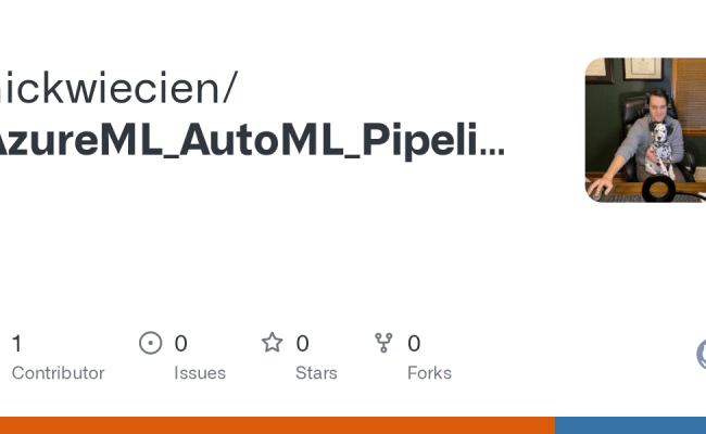 GitHub - Nickwiecien/AzureML_AutoML_Pipeline