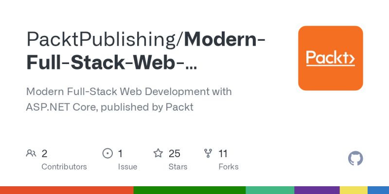 Github Packtpublishing Modern Full Stack Web Development With Asp Net - Geometric Design Collection - Desktop Quality