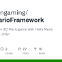 GitHub - HelloFangaming/HelloMarioFramework: Create Your Own 3D Mario ...