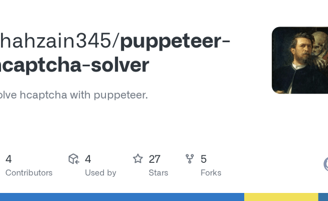 GitHub - Shahzain345/puppeteer-hcaptcha-solver: Solve Hcaptcha With ...