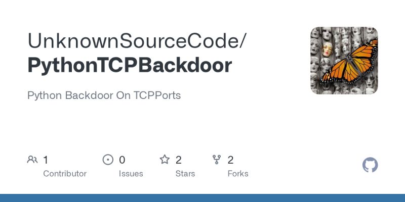 Github Programmingconcepts Reverse Tcp Backdoor In Python This Repository Contains Source - Best Geometric Illustrations in 8K