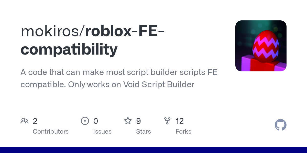 Roblox FE Main Lua At Master Mokiros Roblox FE Roblox FE