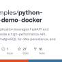 Python-fastapi-demo-docker/docker-compose.yml At Main · Aws-samples/python-fastapi-demo-docker ...
