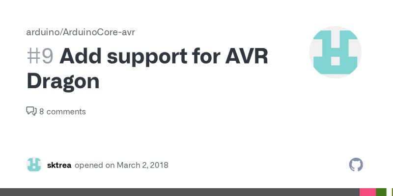 Feature Request Add Support For Avr Dragon Issue 9 Arduino - Vintage Wallpaper Collection - Desktop Quality