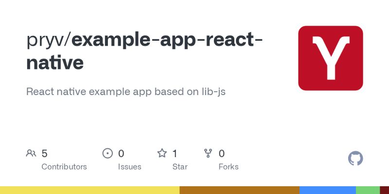 Github Charpeni React Native Lib Example App Demonstrate How To - Download Creative Colorful Image | 8K