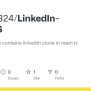 GitHub - Lokesh824/LinkedIn-ReactJS: This Repository Contains Linkedin ...