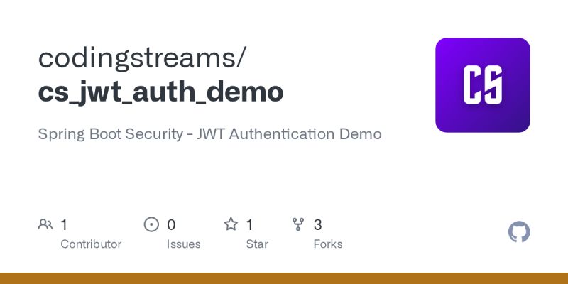 Github Gitcommitshow Auth Jwt A Demo To Learn Jwt By Reverse Engineering - Best Minimal Images in High Resolution
