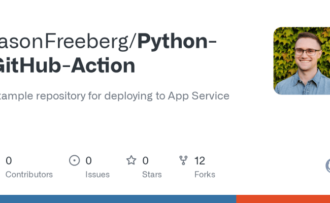 GitHub - JasonFreeberg/Python-GitHub-Action: Example Repository For ...