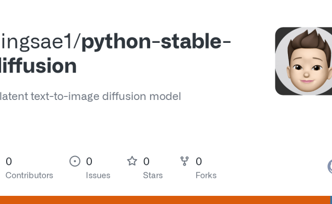 GitHub - Kingsae1/python-stable-diffusion: A Latent Text-to-image ...
