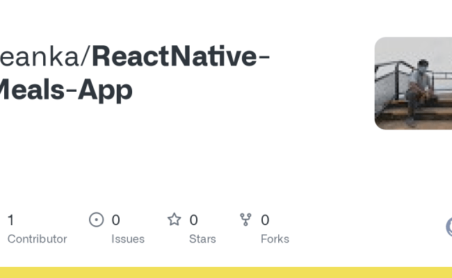 GitHub - Seanka/ReactNative-Meals-App