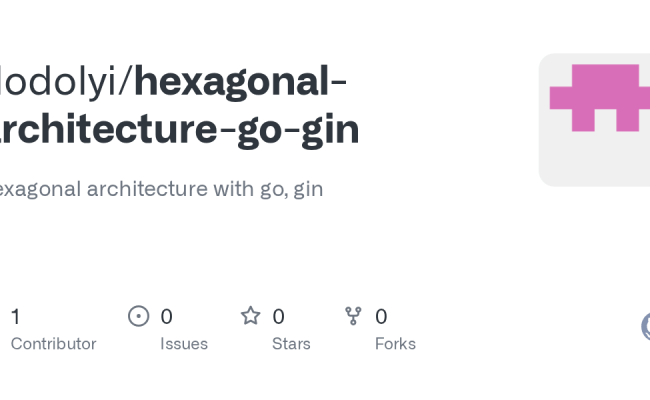 GitHub - Dodolyi/hexagonal-architecture-go-gin: Hexagonal Architecture ...