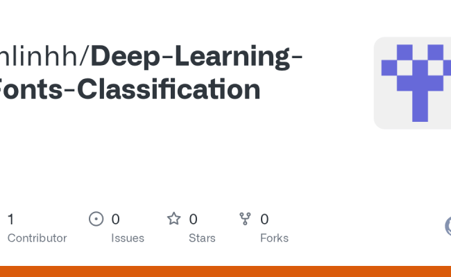GitHub - Mlinhh/Deep-Learning-Fonts-Classification