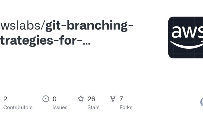 GitHub - Awslabs/git-branching-strategies-for-multiaccount-devops