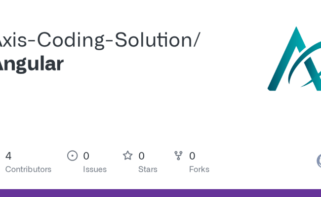 GitHub - Axis-Coding-Solution/Angular