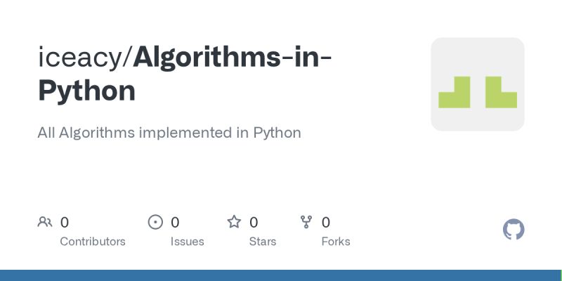Github Haisreekanth2021 Python All Algorithms All Algorithms Implemented In Python - Download Modern Ocean Picture | 4K