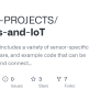 GitHub - NERDS-PROJECTS/Sensors-and-IoT: The Repository Includes A ...