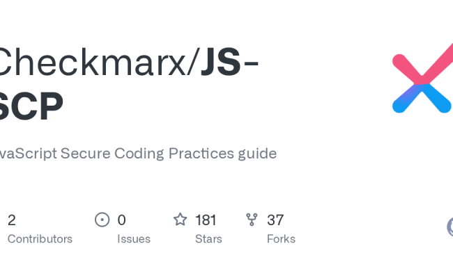 GitHub - Checkmarx/JS-SCP: JavaScript Secure Coding Practices Guide