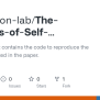 GitHub - Mcmahon-lab/The-Benefits-of-Self-Supervised-Learning-for ...