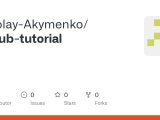 Github Nikolay Akymenko Github Tutorial
