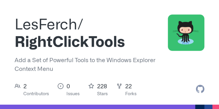 Right click tools