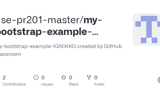 GitHub - Hse-pr201-master/my-bootstrap-example-IGNIKKO: My-bootstrap ...