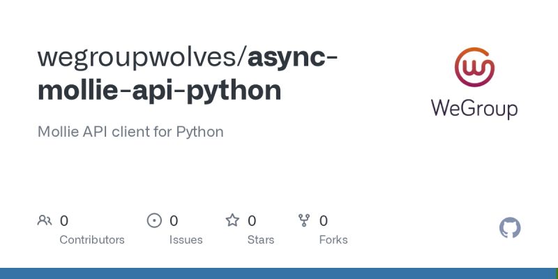 Github Wegroupwolves Async Mollie Api Python Mollie Api Client For - Sunset Wallpaper Collection - Full HD Quality