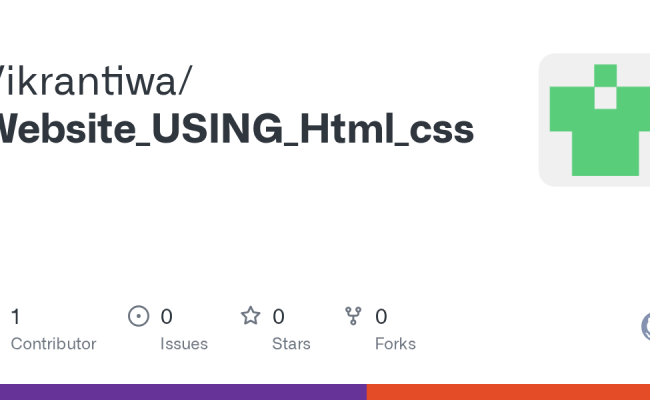 GitHub - Vikrantiwa/Website_USING_Html_css