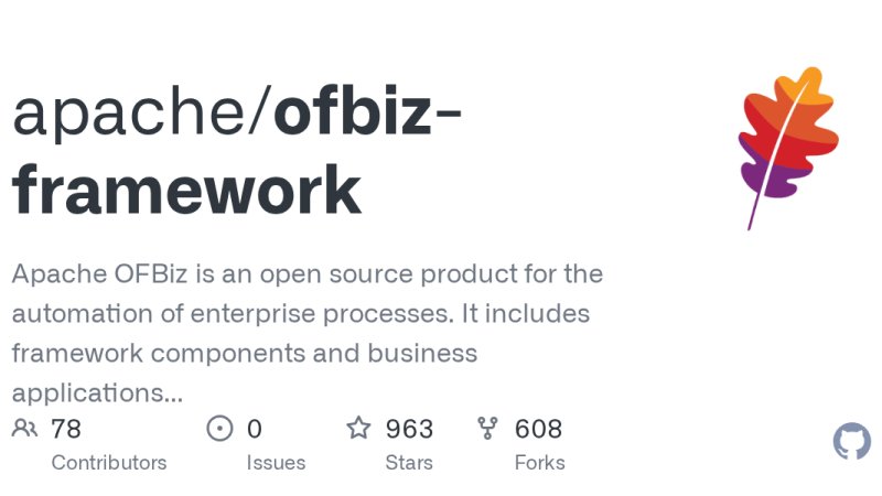 Workflow runs  apacheofbiz-framework  GitHub.