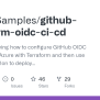 GitHub - Azure-Samples/github-terraform-oidc-ci-cd: A Sample Showing ...