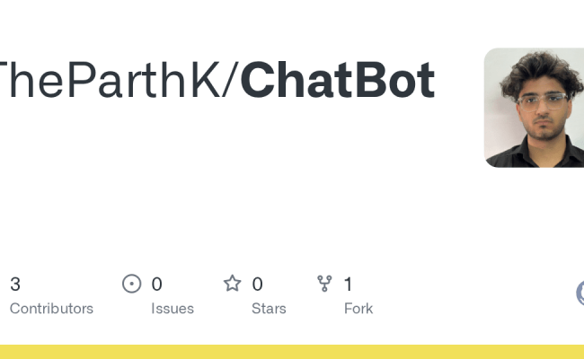 GitHub - TheParthK/ChatBot