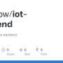 GitHub - Alexabw/iot-backend: Fake IoT Service Backend