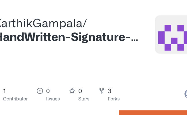 GitHub - KarthikGampala/HandWritten-Signature-Recognition-System-using ...