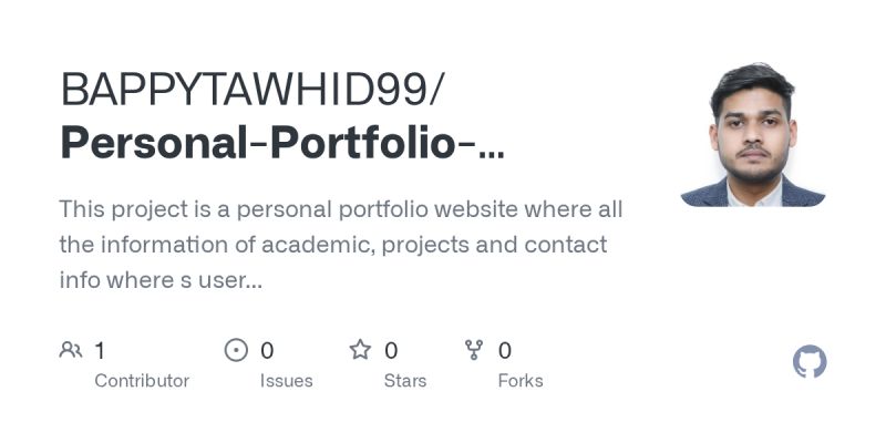 Github Han Dann Html Css Portfolio Website Personal Portfolio - Download Creative Light Background | High Resolution