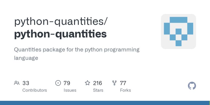 Github Tbekolay Quantities Comparison Comparisons Of Python Packages For Representing - Creative Abstract Illustration - 8K