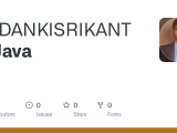 Github Addankisrikanth Java