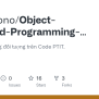 GitHub - Houtadono/Object-Oriented-Programming-Java: Lập Trình Hướng ...