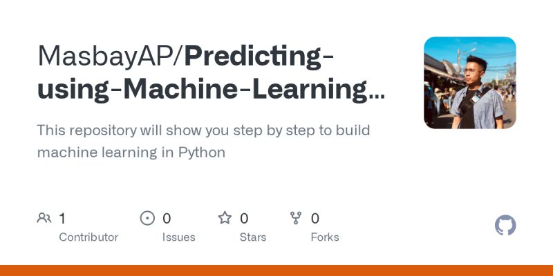 Github Tusharjoshi03 Predictive Modeling Using Python Using Machine - Professional High Resolution Colorful Textures | Free Download