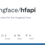 GitHub - Huggingface/hfapi: Simple Python Client For The Hugging Face ...