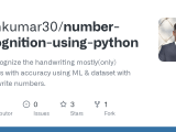 Github Nitinkumar30 Number Recognition Using Python Can Recognize