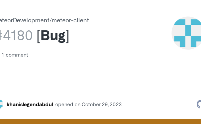 [Bug] · Issue #4180 · MeteorDevelopment/meteor-client · GitHub