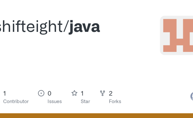 GitHub - Shifteight/java