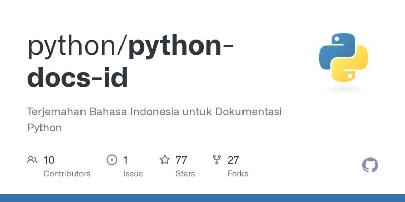Github Python Python Docs Id Terjemahan Bahasa Indonesia Untuk - Ultra HD Vintage Images for Desktop