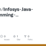 GitHub - Hardvan/Infosys-Java-Programming-Fundamentals