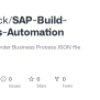 GitHub - SAPstack/SAP-Build-Process-Automation: Create Sales Order ...