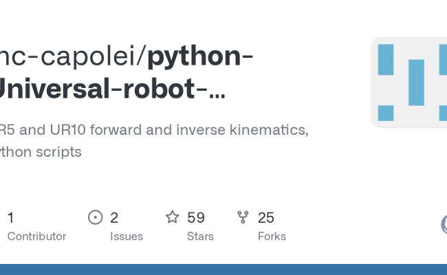 GitHub - Mc-capolei/python-Universal-robot-kinematics: UR5 And UR10 Forward And Inverse ...