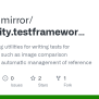 GitHub - Needle-mirror/com.unity.testframework.graphics: [Mirrored From ...