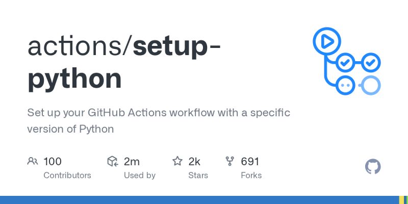 Github Actions Setup Python Stopped Working Stack Overflow - Best Landscape Arts in High Resolution