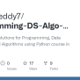 GitHub - Vishnureddy7/Programming-DS-Algo-Python-NPTEL: Assignment ...