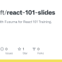 GitHub - Dastasoft/react-101-slides: Slides Made With Fusuma For React ...